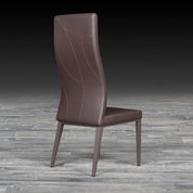 Lesina brown la dining chair
