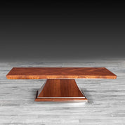 aliosso brown modern coffee table