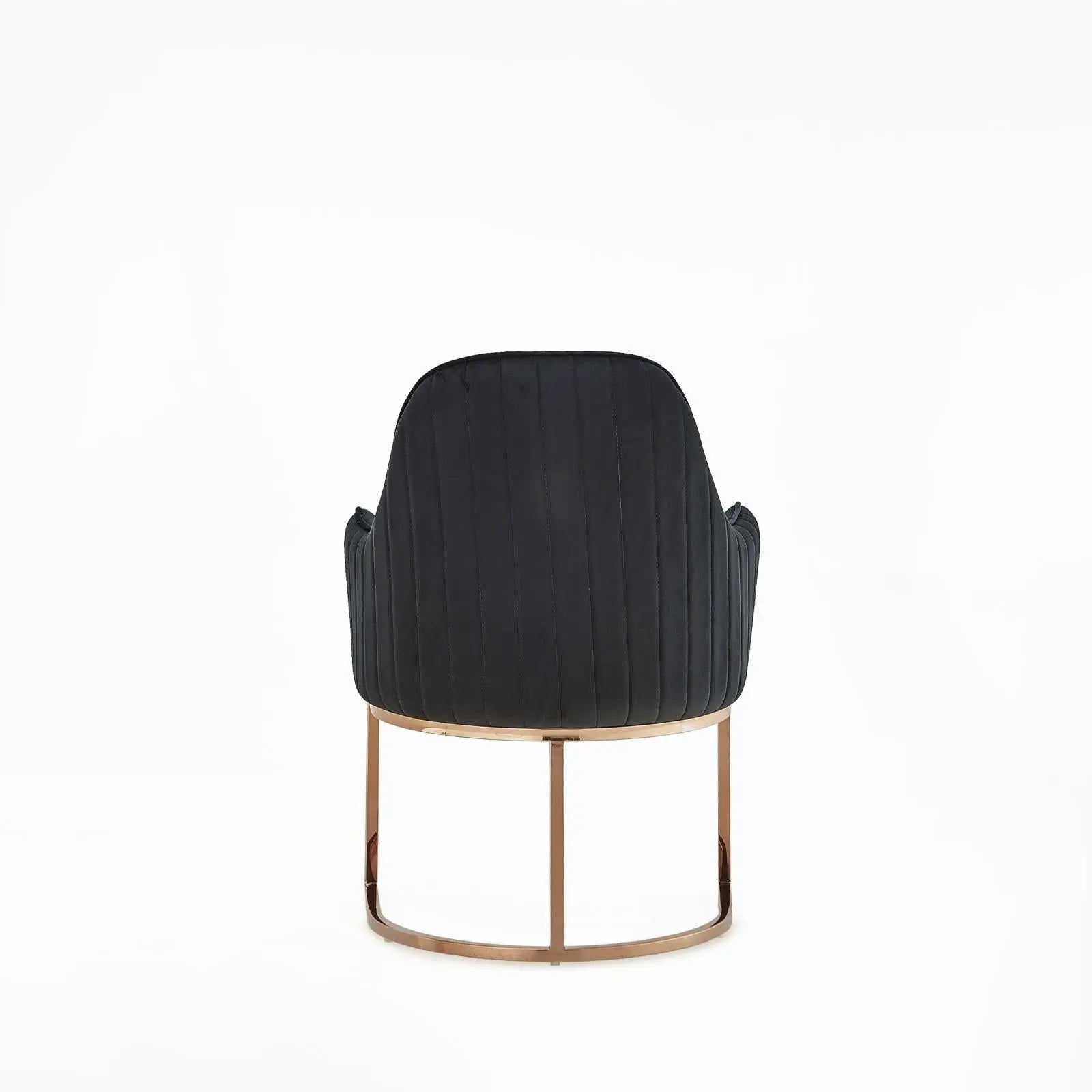 andria rgss black modern 8 dining chair