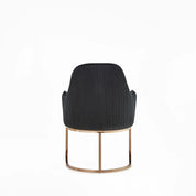 andria rgss black modern 8 dining chair