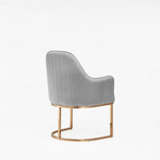 andria rgss gray luxury 7 dining chair