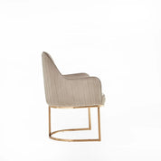 andria rgss taupe modern 8 dining chair