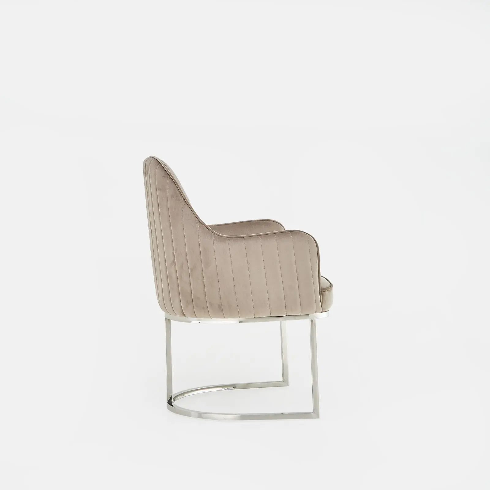 andria ss taupe allamoda 7 dining chair