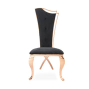 Belladonna Rose Gold Dining Chair - My Store
