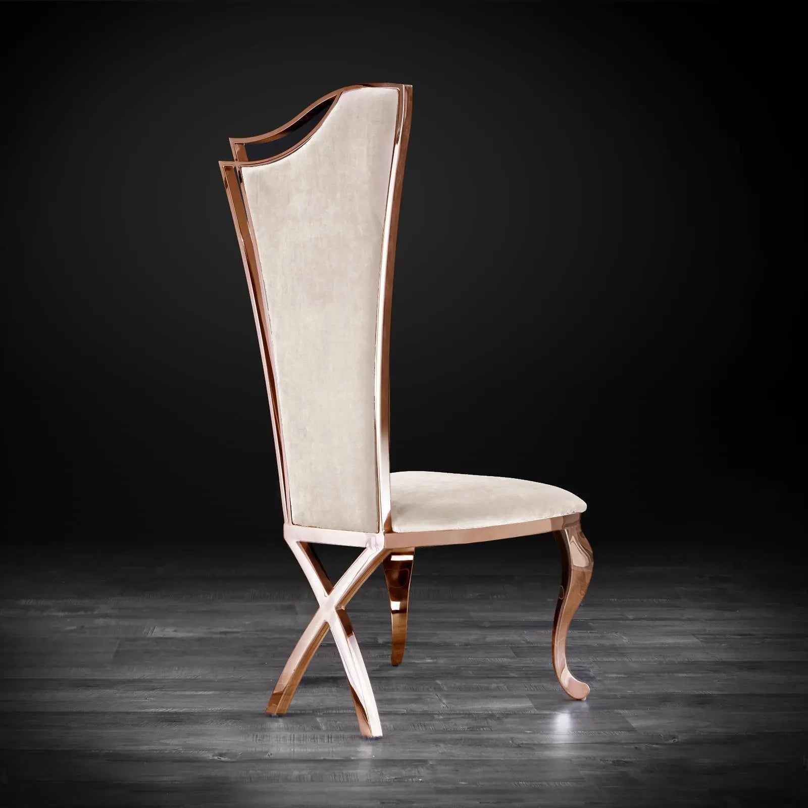 belladonna rgss beige velvet allamoda dining chair