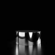 Bottini Smoked Black Round Coffee Table   My Store Black-Gold-Large Coffee Table