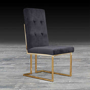 Cameron Titanium Gold Dining Chair - My Store