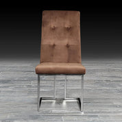 cameron brown ss modern dining chair