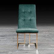 cameron dark green rgss modern dining chair