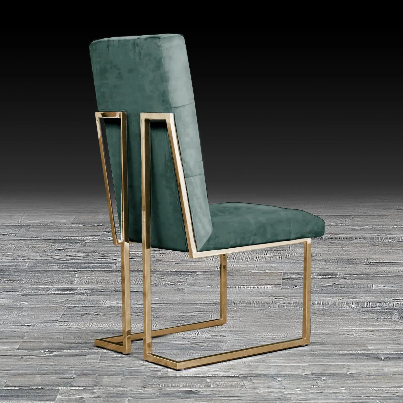 cameron dark green tgss allamoda dining chair