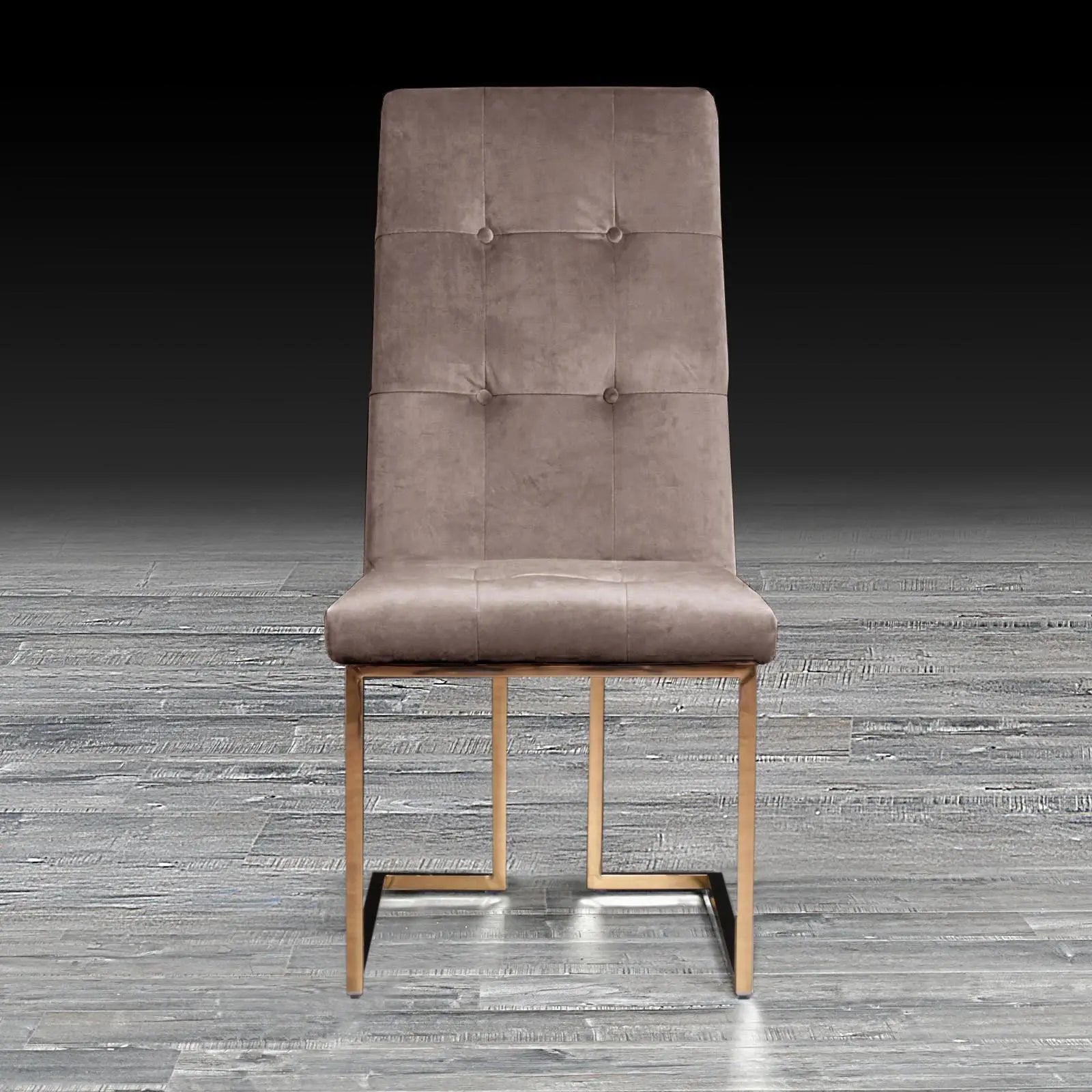 cameron taupe rgss modern dining chair