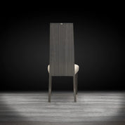 capri gray modern 1 dining chair