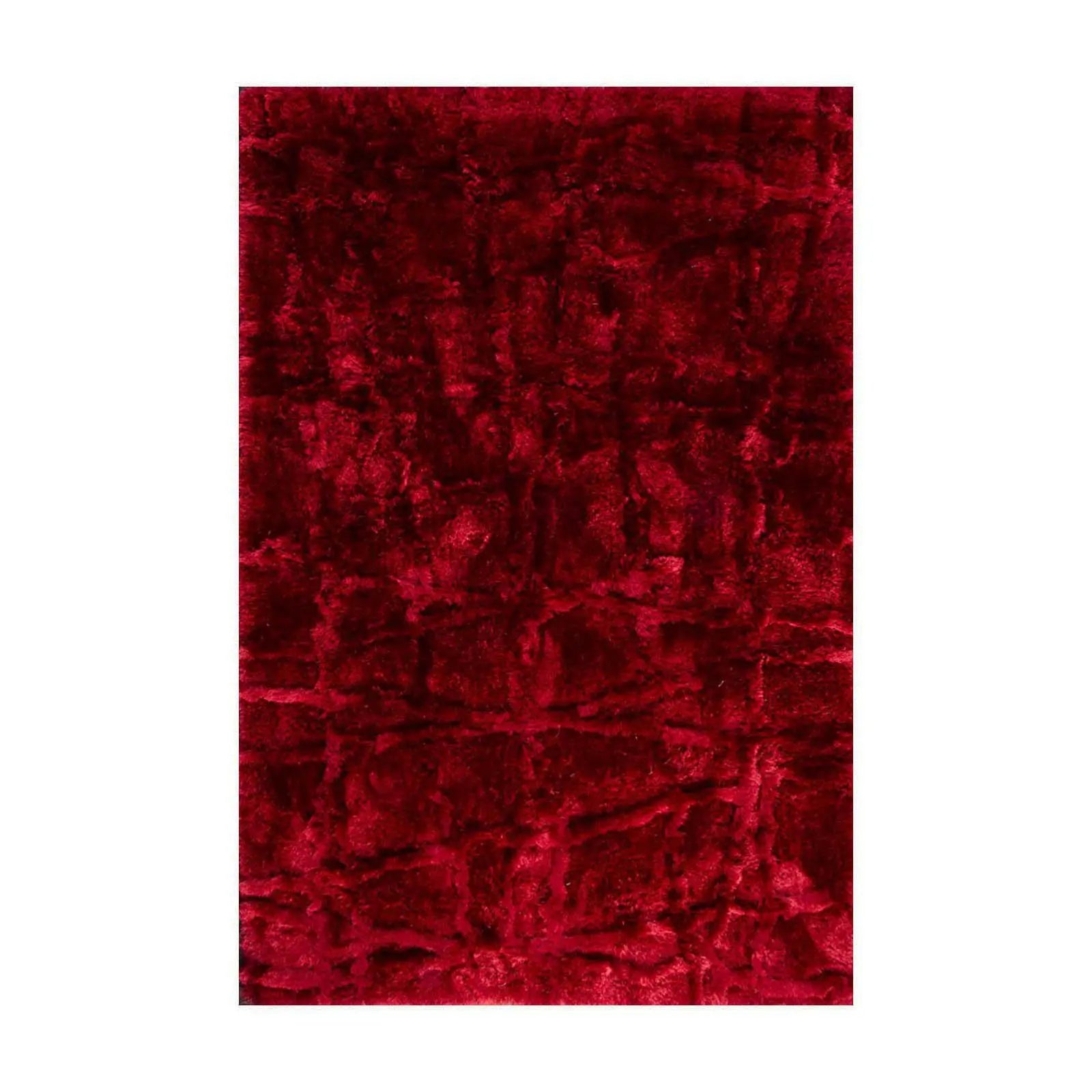 cross p red rug