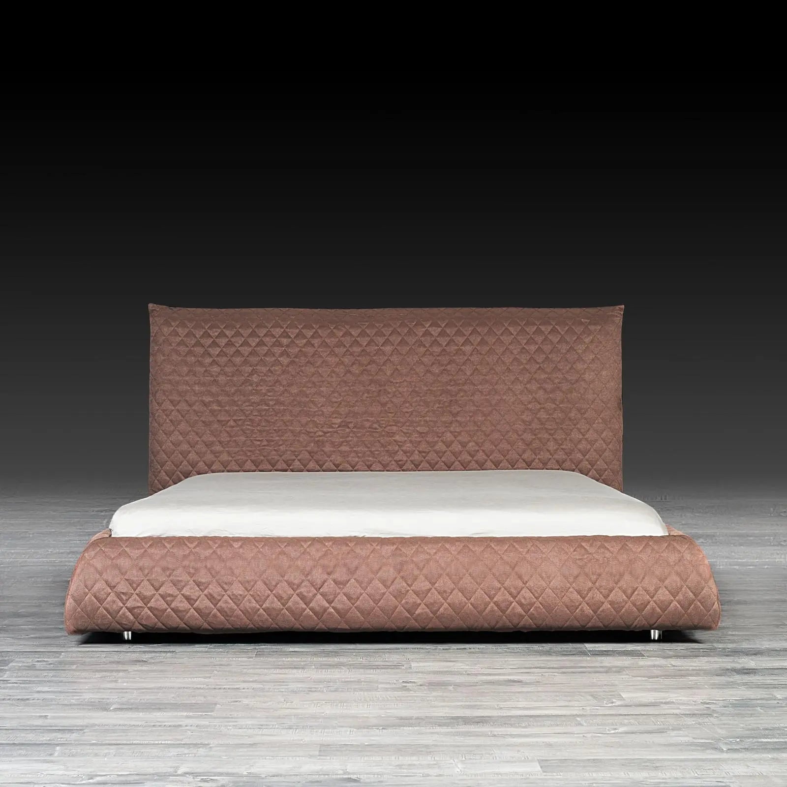 elisse brown modern bed