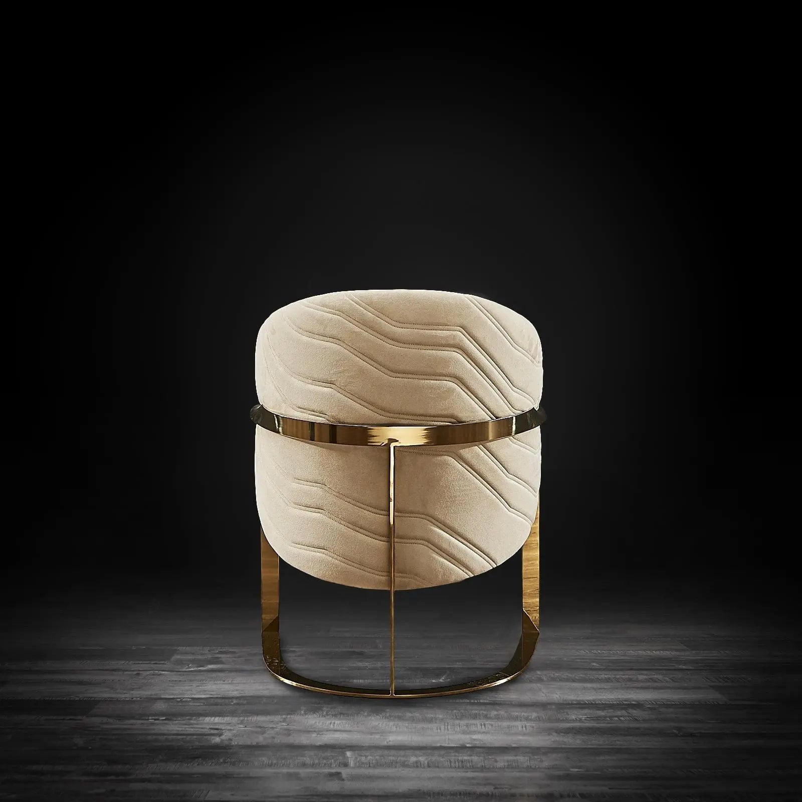 florence chg beige modern 2 dining chair