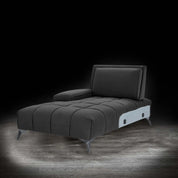 francesco bl right sofa chaise black allamoda sectional