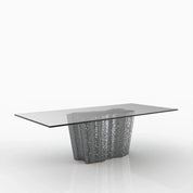 Glacier Silver Dining Table