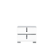 hollywood white night stand