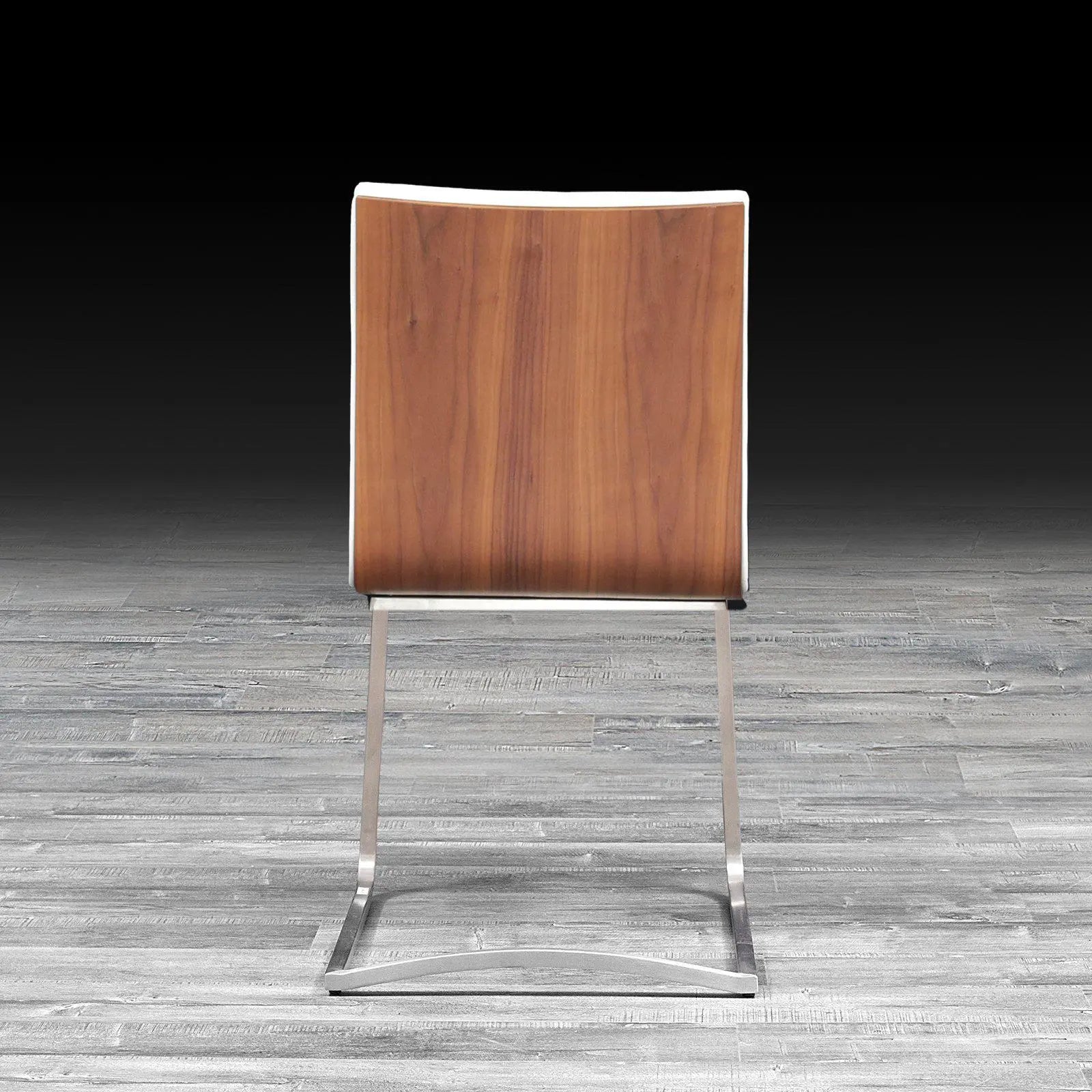 horizon white luxury dining chair