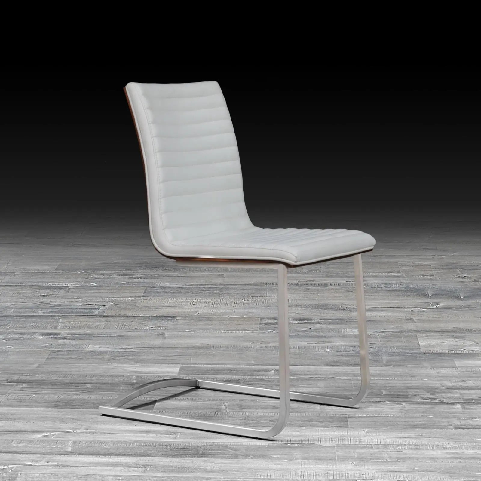 horizon white stylish dining chair