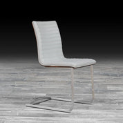 horizon white stylish dining chair