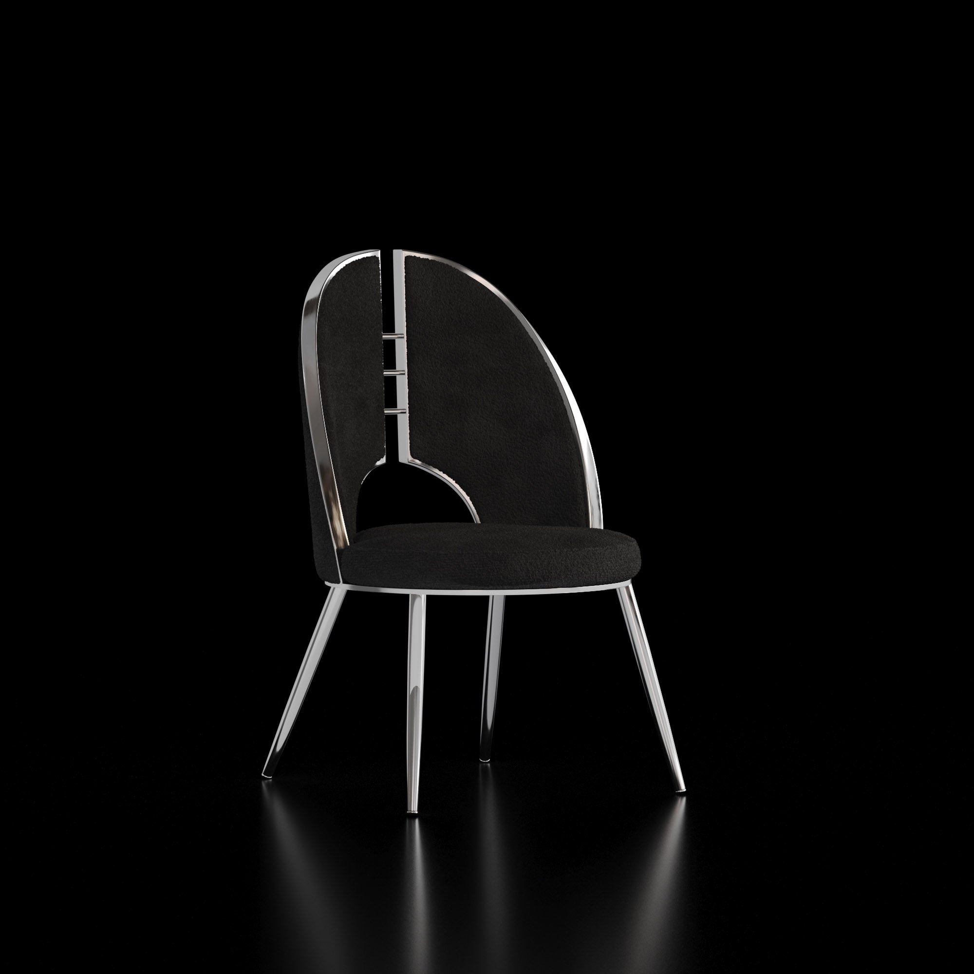 Hyde Silver Dining Chair