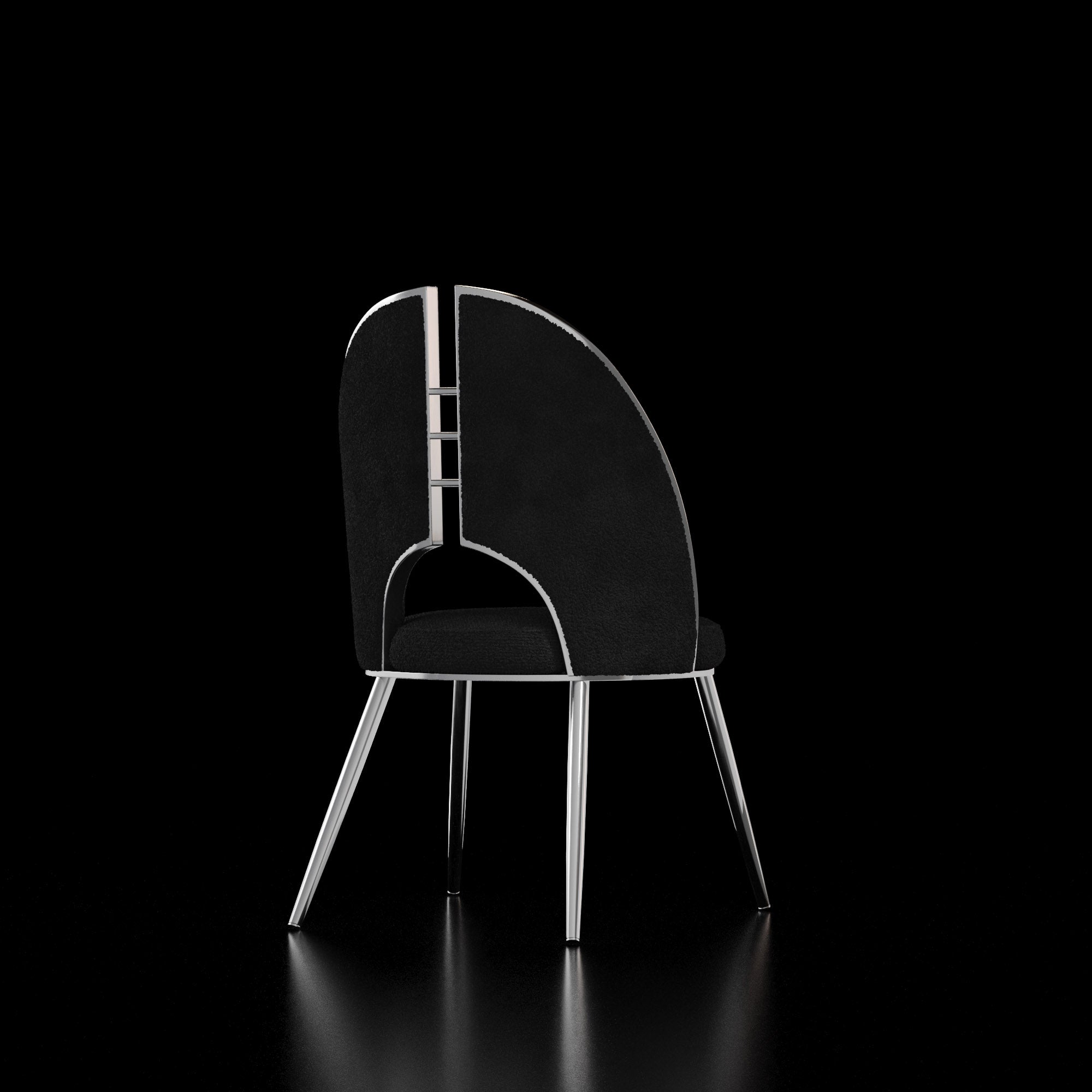 Hyde Silver Dining Chair