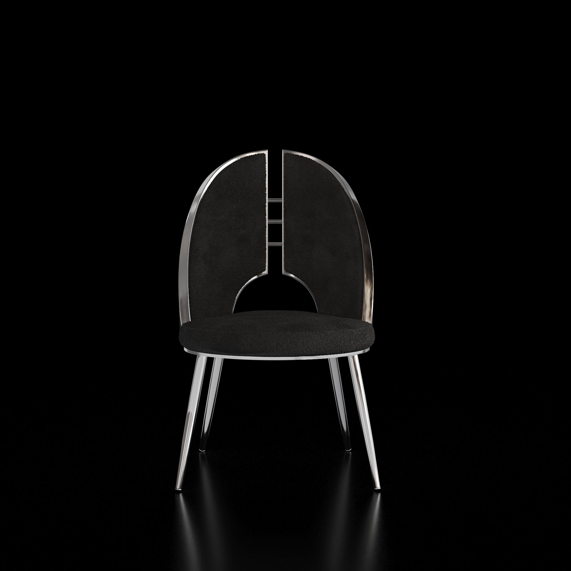 Hyde Silver Dining Chair