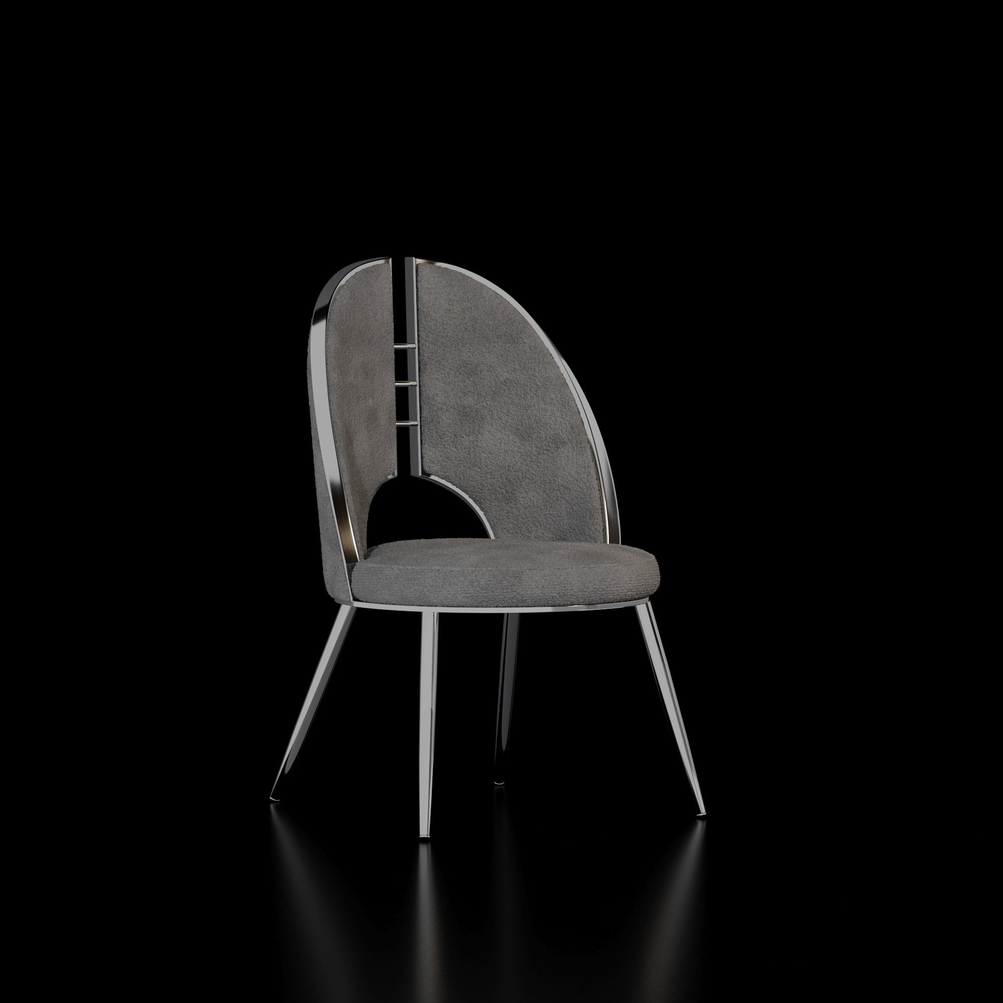 Hyde Silver Dining Chair