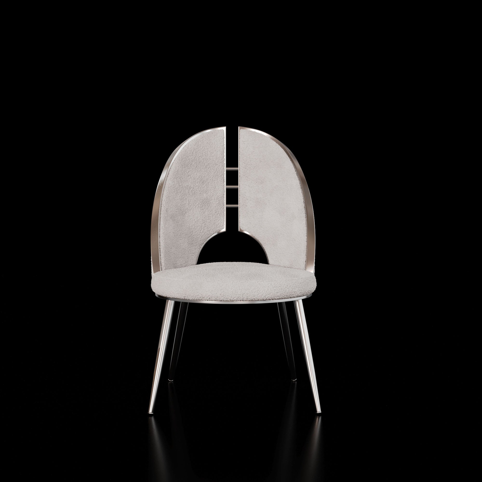 Hyde Silver Dining Chair