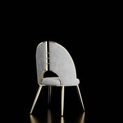 Hyde Titanium Gold Dining Chair