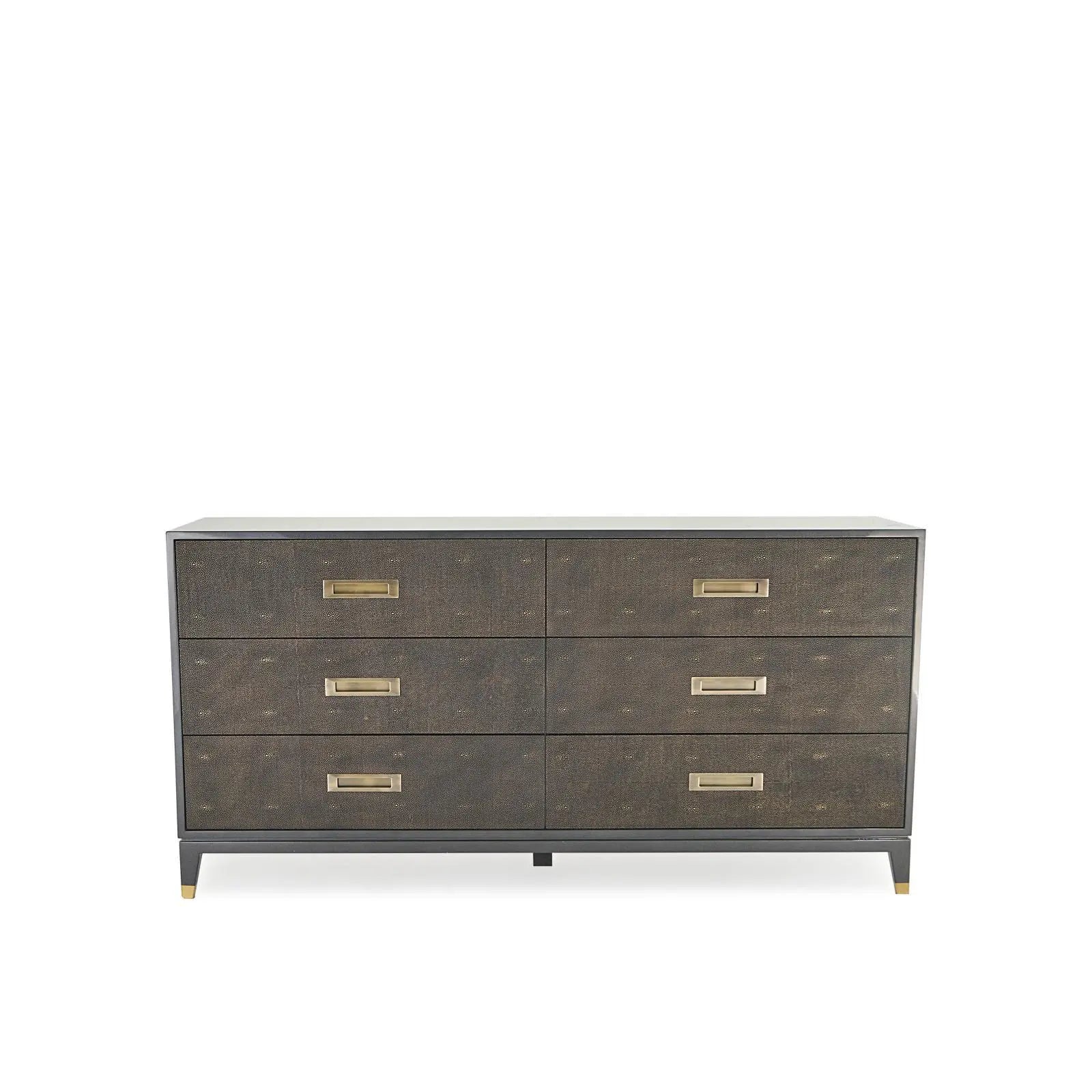 gray and gold dresser Malco Oak with Accents Acrylic Handles Latitude Run making each piece stylish 10 DRAWER MIRRORED DRESSER