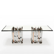 illusion rect sqb ss dining table
