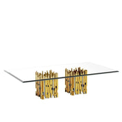 illusion rect sqb tgss stylish 7 dining table
