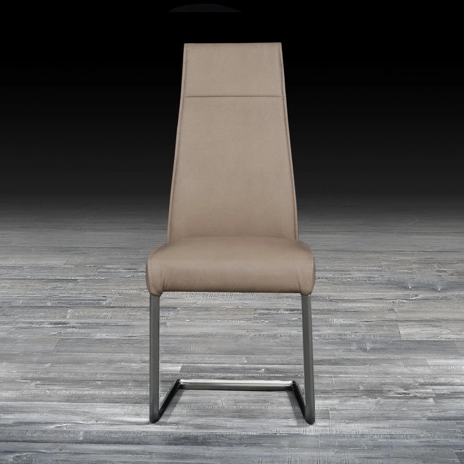kassandra beige modern dining chair