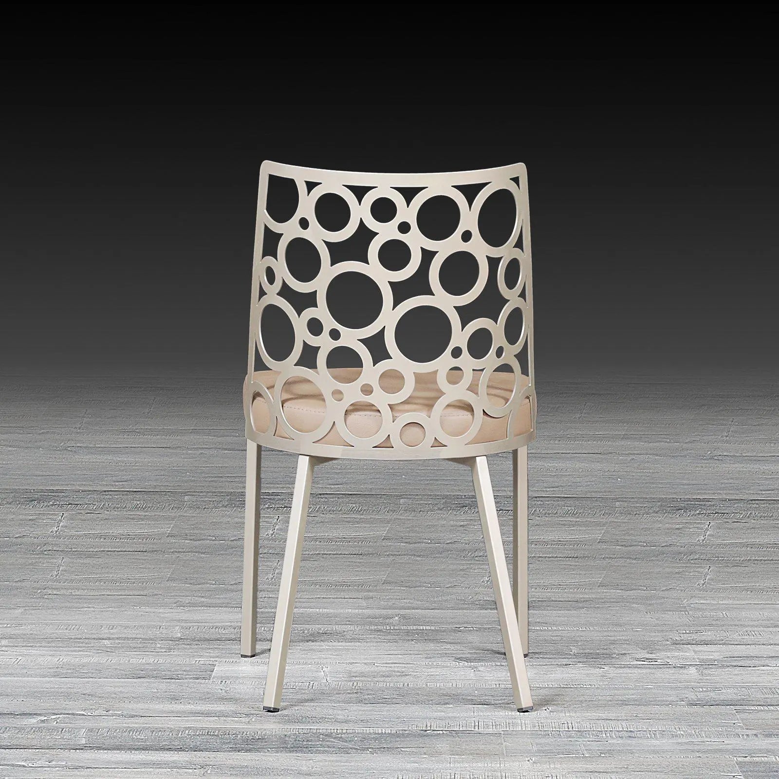 levine beige luxury dining chair