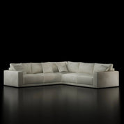Lugano Five Pieces Sectional - My Store-Beige-Sectionals