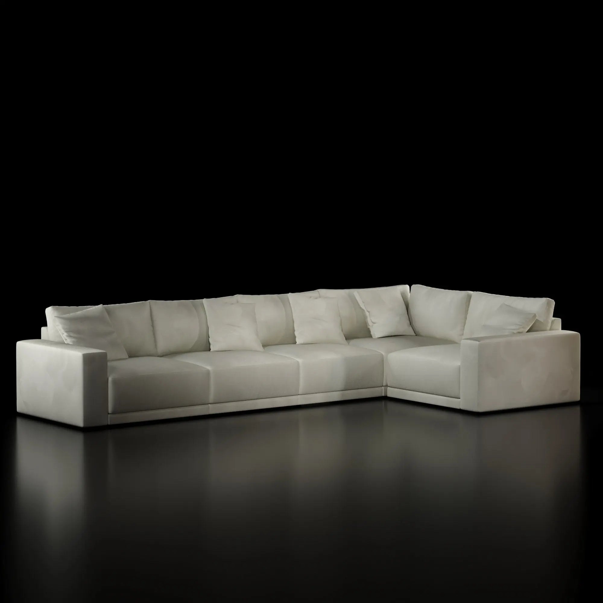 Lugano Five Pieces Sectional - My Store--Sectionals