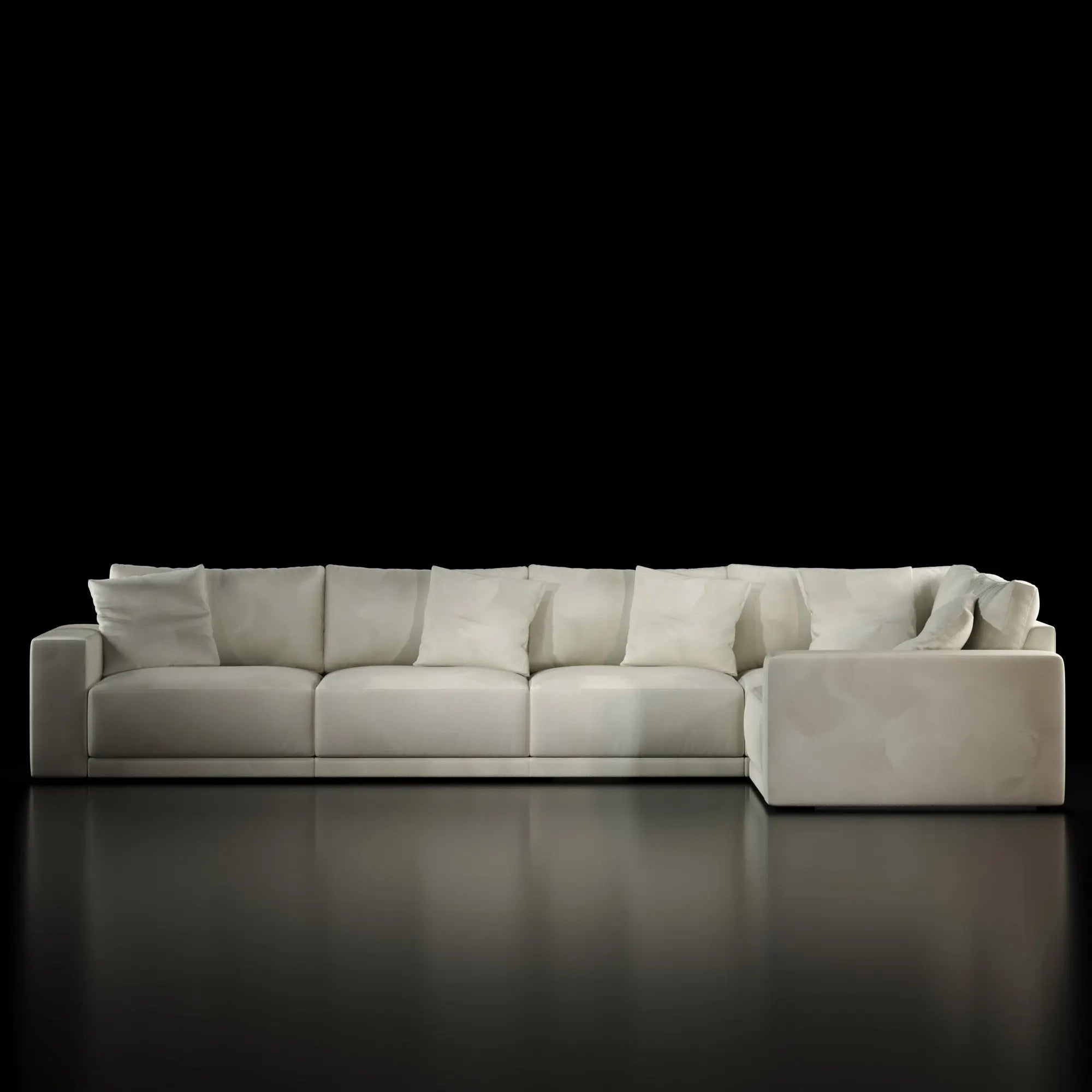 Lugano Five Pieces Sectional - My Store--Sectionals