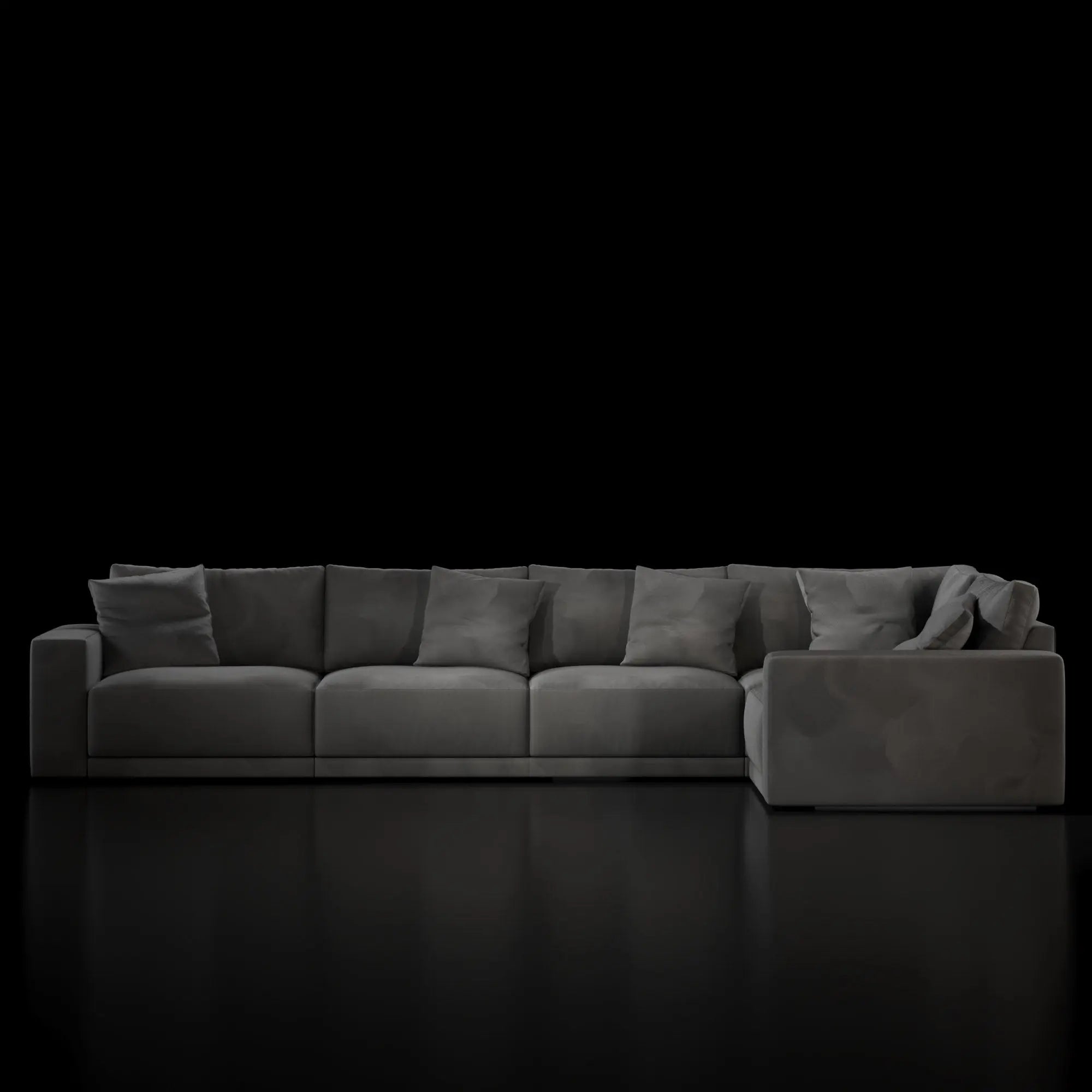 Lugano Five Pieces Sectional - My Store--Sectionals