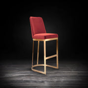 mariella tgss burgundy stylish bar stool