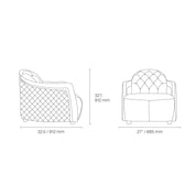 Massimo Lux Silver Sofa Set | Black - My Store--Sofa Set