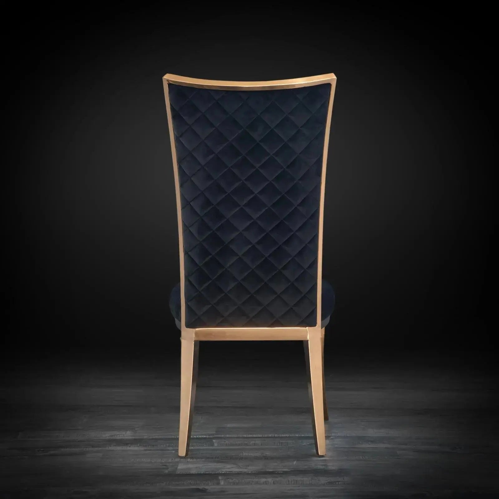 massimo rg black luxury dining chair