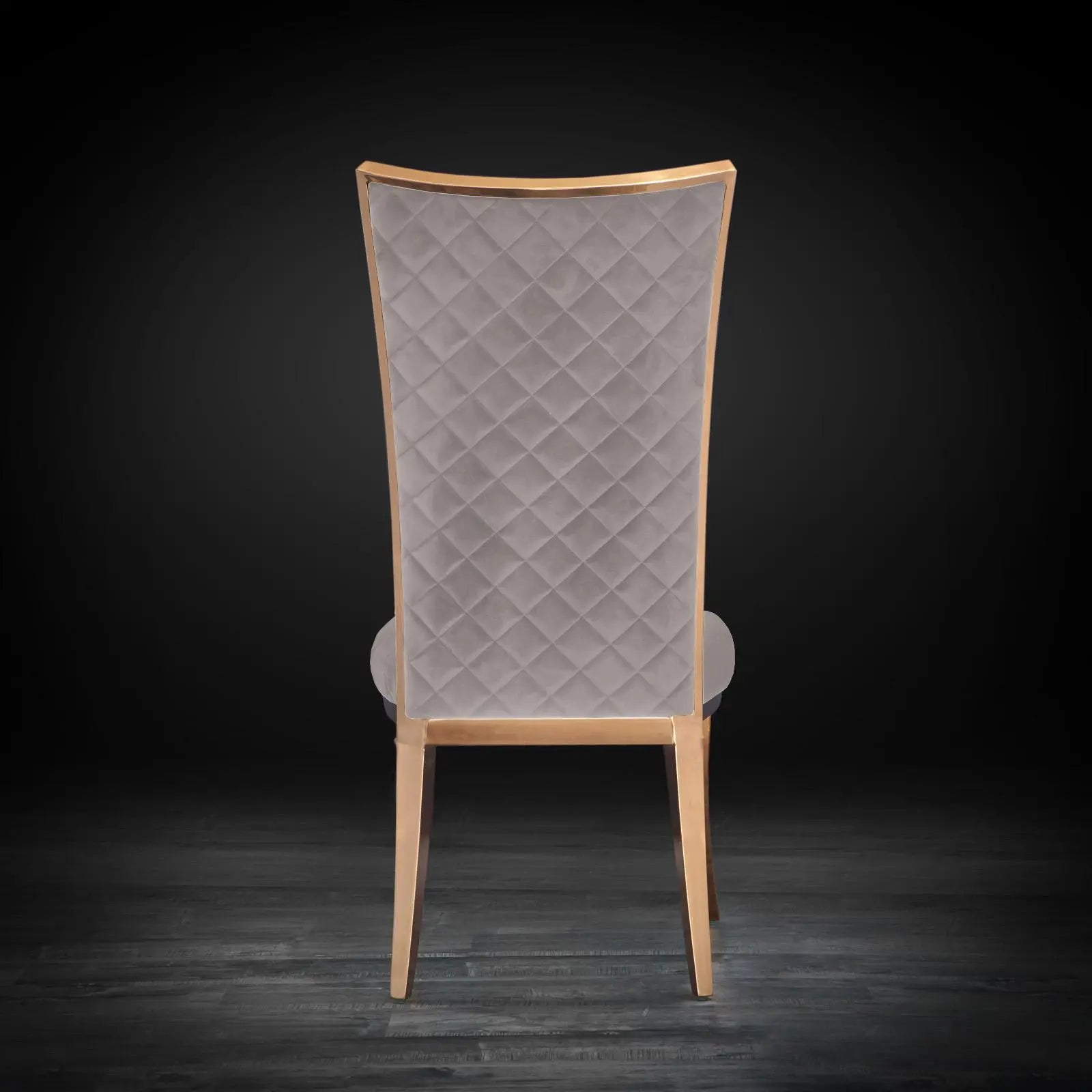 massimo rgss taupe luxury dining chair