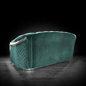 massimo silver dark green allamoda 1 sofa set