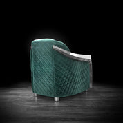 massimo silver dark green allamoda 2 sofa set