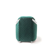 massimo silver dark green modern 9 sofa set