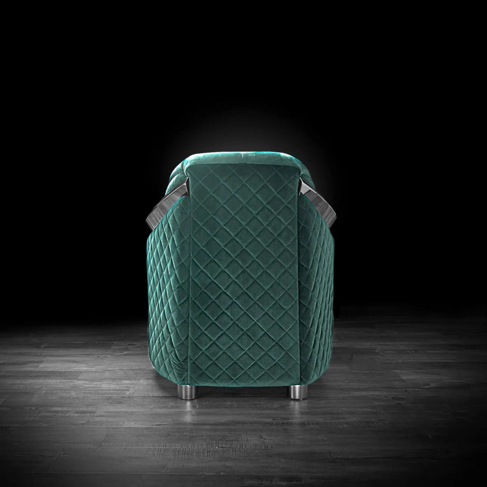 massimo silver dark green stylish 2 sofa set