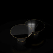 Messina Nested Zirconium Gold Coffee Table   My Store  Coffee Table