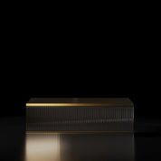 Messina Zirconium Gold Coffee Table   My Store  Coffee Table